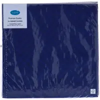 Duni Servetten Mozaïek Donkerblauw 40x40 cm