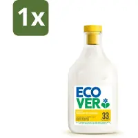 Ecover 1 x - Wasverzachter - Gardenia - 1 liter - 33 wasbeurten - Wasverzachter - Wasverzachter Gardenia - Wasverzachter Vanille - Wasverzachter Biologisch - Wasverzachter Plantaardig