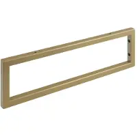 Sapho Steunbeugel 49x15x2cm, gelakt staal, mat goud