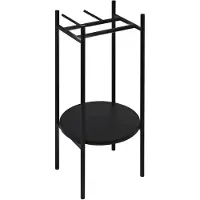 Sapho Puno Zuil onder de wastafel 37,5x83x44,8cm, zwart