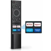 123ab Universele Afstandsbediening RQ-S7A Geschikt voor Samsung TV – Smart TV – Netflix – Prime Video – Samsung TV Plus – Direct Klaar voor Gebruik - Zwart