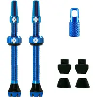 Muc-Off V2 Tubeless ventielset 60 mm, blauw