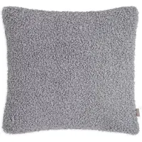 Knit Factory Rolf Sierkussen - Licht Grijs - 50x50 cm