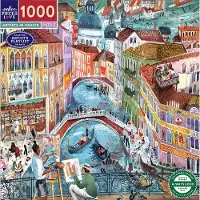 Eeboo - Puzzle 1000 pcs - Artists in Venice (EPZT457)