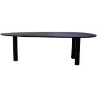 Giga Meubel Eettafel Hana Organisch Zwart 260cm