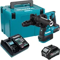 Makita HR 002 GM101 accu-boorhamer 40 V max. 2,9 J SDS plus borstelloos + 1x accu 4,0 Ah + oplader + Makpac