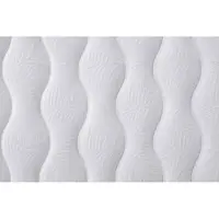 HAUSS SPOLE Matras 90x200 cm - Pocketveringmatras met H3 Ligcomfort en Ergonomische Drukverlaging - Rolmatras voor Eenpersoonsbed - Stof - Wit