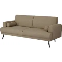 Giga Meubel Slaapbank Jason Taupe 210cm