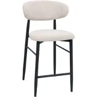 Giga Meubel Barstoel Alexia Beige/Zwart