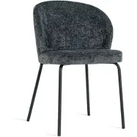 Nest of Nora Set van 2 - Eetkamerstoelen Lilo - Stof - Antraciet