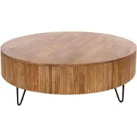 Nest of Nora Salontafel Sari - Rond 120 cm - Mangohout