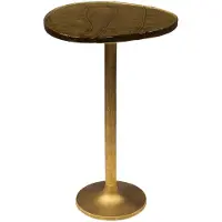 Nest of Nora Bijzettafel hoog Olav - Metaal - Antiek goud