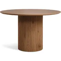 Nest of Nora Ronde eettafel Fenna - 120 cm voor 4 personen - Walnoot fineer