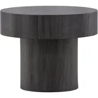 Nest of Nora Ronde bijzettafel Kelna - Ø50 cm - MDF - Zwart
