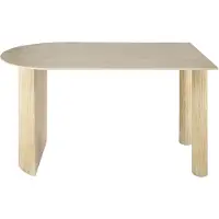 Nest of Nora Eettafel Nino - Keramiek 140 cm - Keramiek travertin