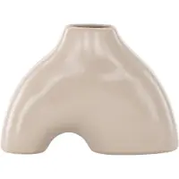 Nest of Nora Keramische vaas 15 cm - Beige