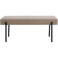 Nest of Nora Halbank Mila - bouclé 100x36x42,5 cm - Stone