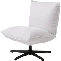 Nest of Nora Draaifauteuil Envik - Chenille - Offwhite