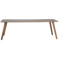 Giga Meubel Eettafel Oslo Mangohout Naturel 200cm