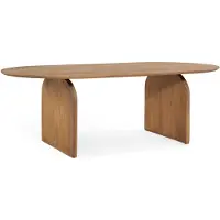 Nest of Nora Eettafel Eira - Mangohout 220x100 cm - Ovaal - Naturel