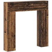 Syfax Haardomlijsting Oud hout 102 x 18 x 100,5 cm Bewerkt hout