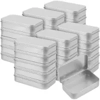 OEM Metalen opbergdozen - Rechthoekige blikjes - 30 stuks - Compact - Duurzaam