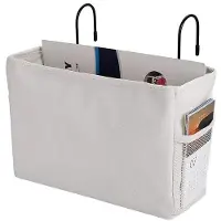 OEM Hangende organizer - Opbergrek - 28 x 10 x 19 cm - Wit - Voor extra opbergruimte - Geschikt voor het bed - Kleine hangende organizer
