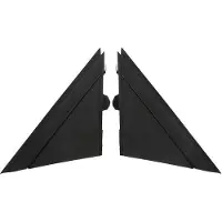 OEM Deurspiegel voor model 500, bouwjaar 2012-2017 - 2 stuks - Vervanging - Materiaal: ABS - Perfecte pasvorm - OE-nummer: 1SH17KX7AA - Spiegeldop