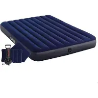 Markenlos Luchtbed voor twee personen met kussens – 203 x 152 x 25 cm