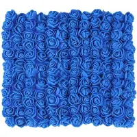 OEM Herbruikbare kunstrozenblaadjes voor bruiloften - DIY decoratie - Blauw - Decoratieve rozen - 144 stuks - 1,5 x 2,5 cm