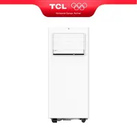 TCL 【Zomeruitverkoop】9000 BTU mobiele airconditioner, 3-in-1 AC-koeling / ventilator / luchtontvochtiger modus, Alleen koelen, Afstandsbediening, Inclusief raamkit, Energieklasse A.
