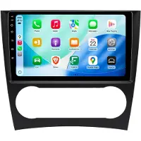 AWESAFE Autoradio - Draadloos Apple CarPlay Android Auto - Geschikt Voor VW Volkswagen Touareg 2002 t/m 2011 - 1GB+32GB - Autoradio met navigatie GPS - Radio Scherm