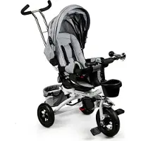 Northio Drie-wieler Deluxe met 360° draaibare cabine, grijs, van ECOTOYS