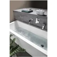 Polysan Noemi Rechthoekig bad 180x80x39cm, wit