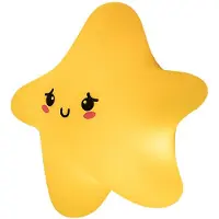 Rabalux Dreamies - Nachtlampje voor kinderen met sterrenmotief - LED-lamp 2,7 W IP20 geel 3000 K,