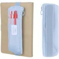 OEM Draagbare etui voor notities, met ritsvak en gemaakt van Oxford-stof - 24 x 16 x 1,9 cm