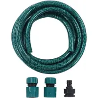 OEM Flexibele irrigatiepomp, 3 meter - Duurzaam PVC - Hittebestendig - Tuinslang - Tuinwateraansluiting - Tuinslangaansluiting - Bestand tegen hoge temperaturen