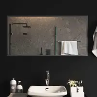 Syfax LED Badkamer Spiegel Transparant 100 x 50 cm gehard glas