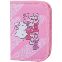 Baagl etui, schoolmap, schrijfwaren - Hello Kitty, patroon: luipaard