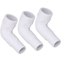 OEM Kunststof boogstuk voor slang, 90 graden - 3 stuks - Accessoire voor zwembaden - eenvoudig te installeren - compatibel met SPX1105Z3