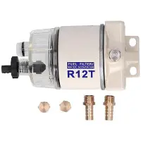 OEM Metaalfilter voor water, 30 gallon per uur - Cartridgefilter - R12T - Zelfaanzuigende uitlaat - 4 aansluitingen