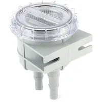 OEM Koelwaterfilter, 4,3 inch - Gemaakt van ABS-materiaal - Voor motorkoeling - Bescherming tegen verontreiniging - Zeewaterfilter