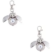 OEM Retro horloge met ketting - Analoog - Lichtgewicht - Metalen horloge voor dagelijks gebruik - Nauwkeurig - Met dag- en nachtmodus