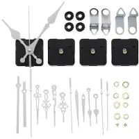 OEM Mechanisme set van 4 - Stille quartz uurwerken - Wijzers voor horloges - Vervangingsset - Robuust metaal - Geschikt voor wandklokken