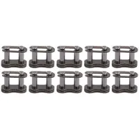 OEM Kettingslot 25H, set van 10 stuks, gemaakt van roestvrij staal - Duurzaam materiaal - Hoogwaardig design - Hoge sterkte