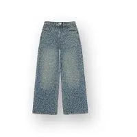 Vingino Meisjes Wide Leg Jeans Cassie Meisje Blauw 92