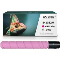 Evoke compatibele tonercartridge voor de Ricoh-printer 842603 842384, magenta, 6.000 pagina's, compatibel met IMC300 en IMC300F