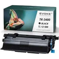 Evoke tonercartridge, compatibel met de Kyocera-printer TK3400 1T0C0Y0NL0, zwart, opbrengst: 12.500 pagina's, compatibel met ECOSYS MA4500fx, MA4500ifx, MA4500ix, MA4500x