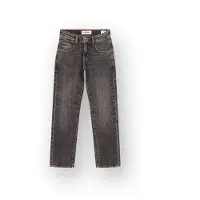 Vingino Brando regular fit jeans - washed black Zwart Jongens Denim Effen - maat 122
