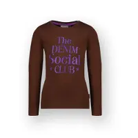 Vingino Meisjes T-shirt Josje Meisje Bruin 128